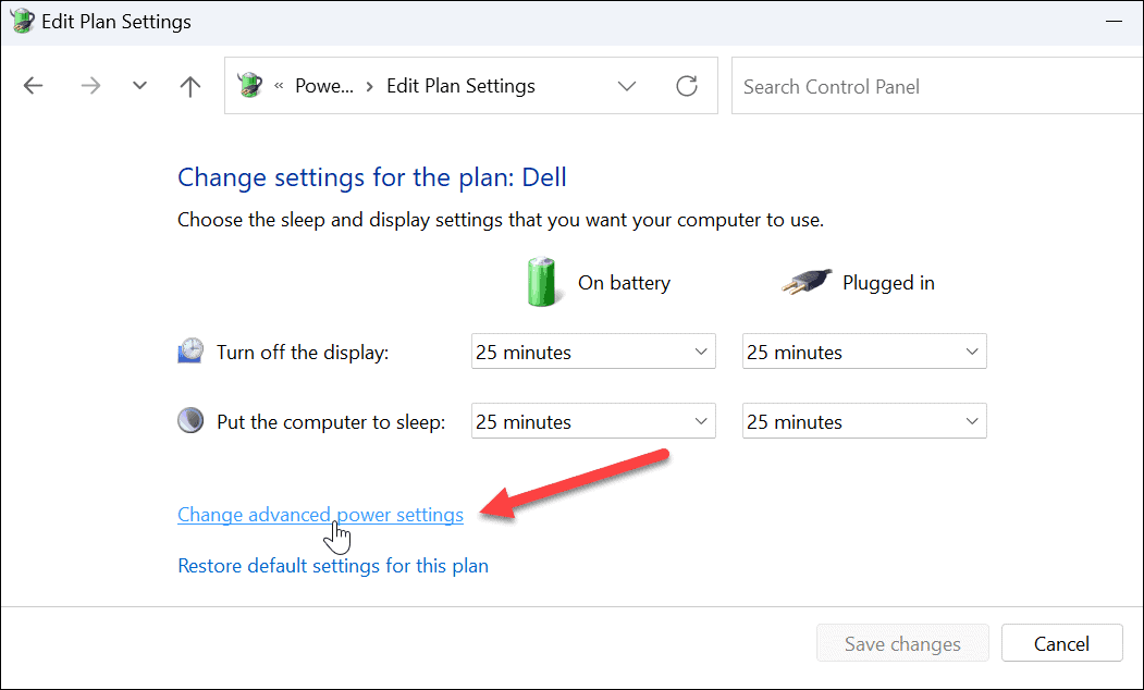 Configurați timpul de hibernare pe Windows 11