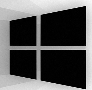 Windows 10 negru