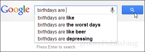 Ce crede Google de ziua de naștere