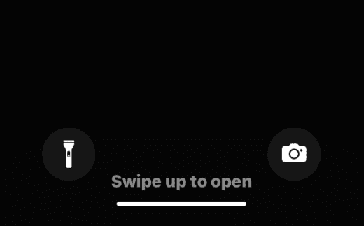 aprindeți sau opriți lanterna pe iPhone