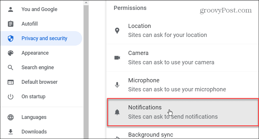 Opriți notificările în Google Chrome