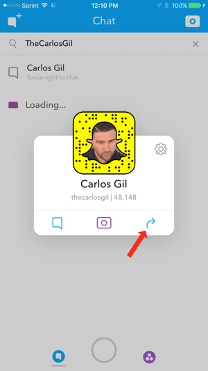 snapchat sugerează prieten