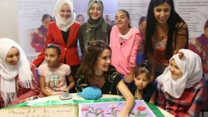 Songül Öden s-a întâlnit cu femei siriene