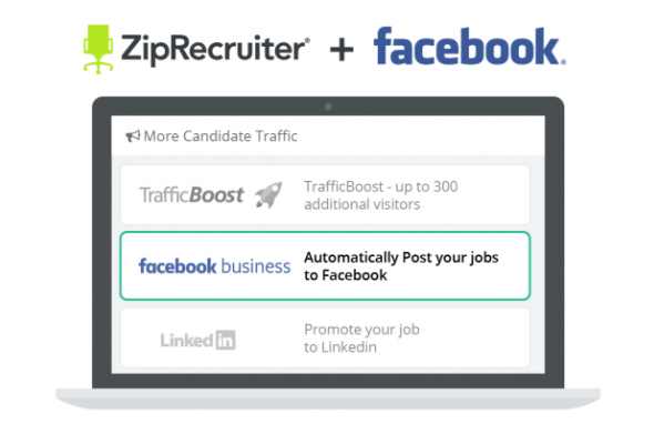 Facebook integrează listele ZipRecruiter în marcajele de locuri de muncă de pe platformă.