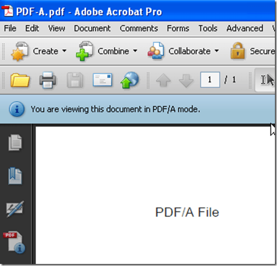 Cum se face o arhivă cu format de document portabil (PDF / A)