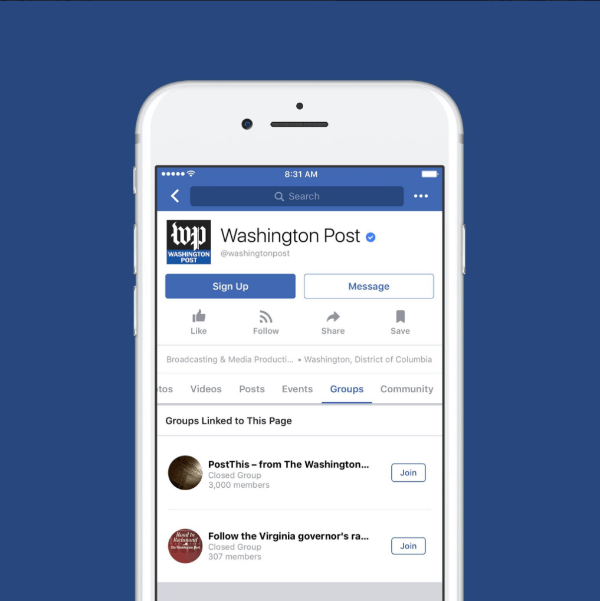 Facebook a anunțat că Grupuri pentru pagini este acum disponibil în întreaga lume.