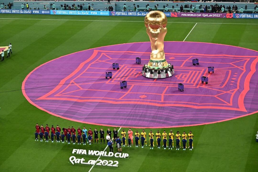 Partajarea Cupei Mondiale FIFA 2022 de la Emine Erdogan!