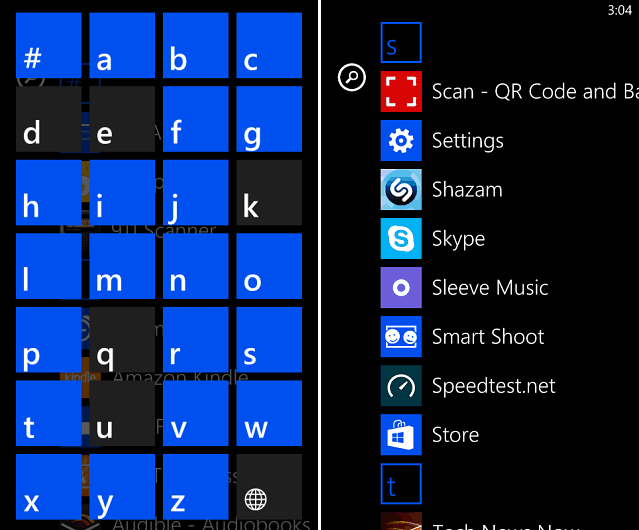 Aplicații Windows Phone 8