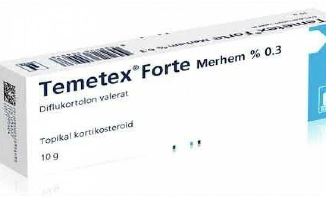 Ce este crema Temetex, care sunt efectele sale secundare? Utilizarea cremei Temetex!