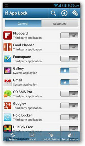 Cum să blocați aplicații și funcții în Android cu aplicația de blocare