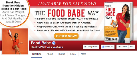Facebook Food Babe