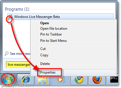 Cum să introduceți mesageria live în tava de sistem Windows 7