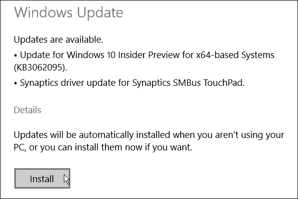 Windows 10 Build 10074 Actualizare KB3062095 Disponibil