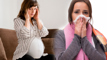 Ce sunt răcelile și gripa pentru femeile însărcinate? Tratamentul gripei la domiciliu în timpul sarcinii de la Saraçoğlu