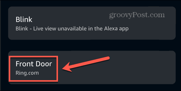 dispozitiv de apel pentru aplicația Alexa