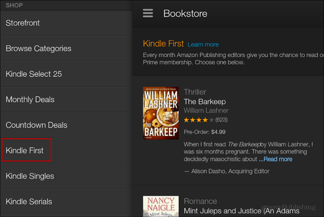 Amazon Prime oferă abonaților cărți electronice pre-lansate gratuit
