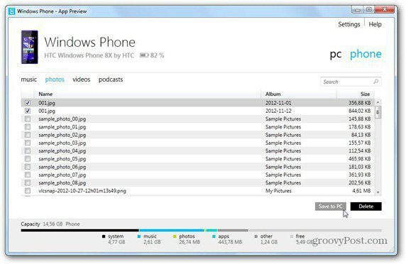 Windows phone 8 Windows phone sincronizare cu PC