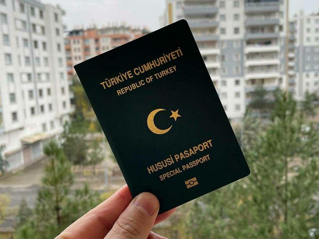 Pașaport verde