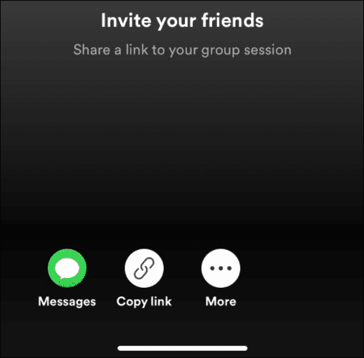  invitați să ascultați spotify cu prietenii
