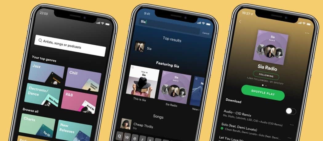 Spotify Premium Upgrade prezentat