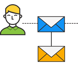 Dacă participantul face clic pe e-mailul inițial, dar nu face conversia, trimiteți un al doilea e-mail de urmărire.