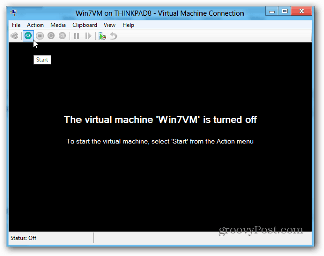 Creați o mașină virtuală cu Hyper-V în Windows 8
