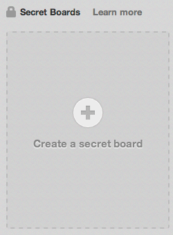 „Pinterest-secret-board”