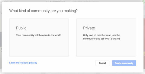 definirea cine se poate alătura comunității dvs. google plus