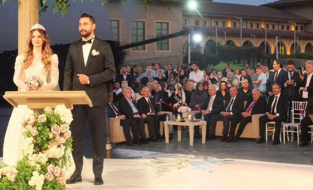 Feyza Başalan şi Çağatay Karataş s-au căsătorit! Politicienii s-au înghesuit la nuntă