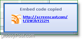 adresa URL a imaginii este salvată automat în clipboard pentru lipire ușoară.