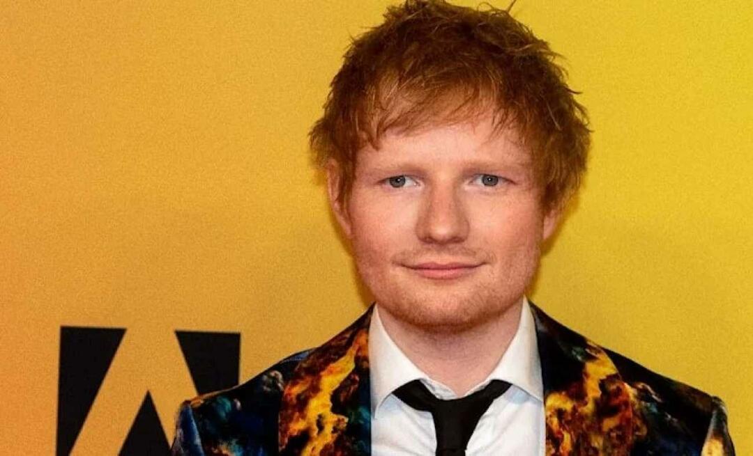 Campanie incredibilă a cântărețului de renume mondial Ed Sheeran! Asta m-a făcut să renunț