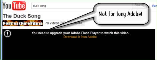 Vizionați YouTube fără să instalați Adobe Flash Player