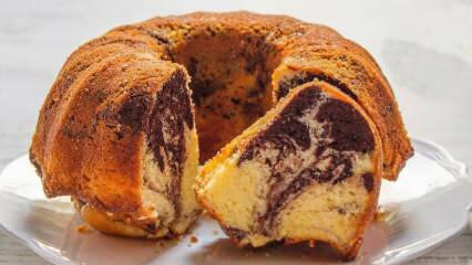 Cum se face cea mai ușoară prăjitură de marmură brownie din lume? Rețetă delicioasă de tort de marmură