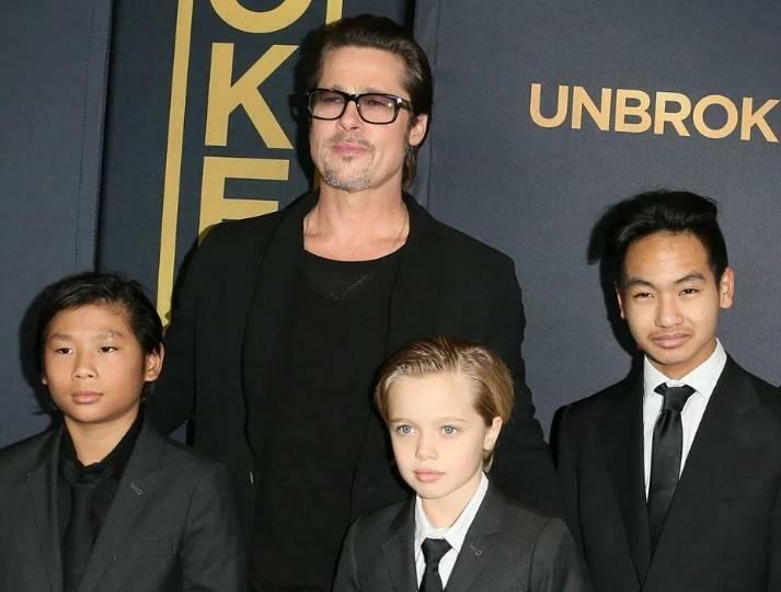 Brad Pitt și copiii lui