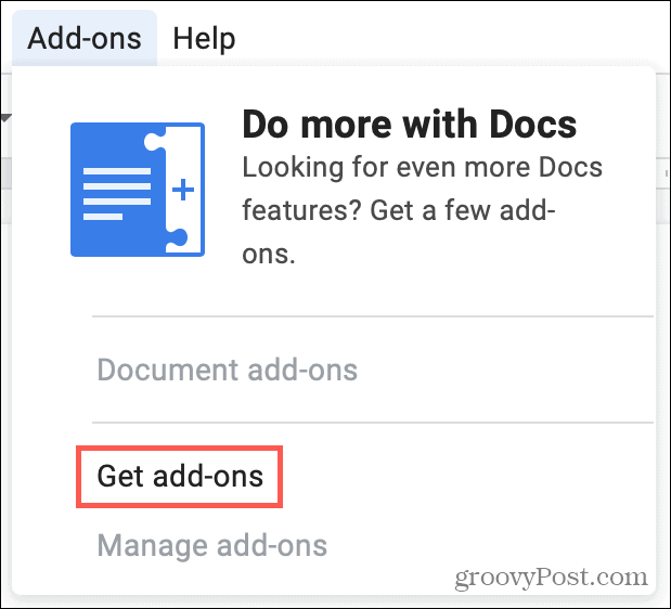 Obțineți programe de completare în Google Docs