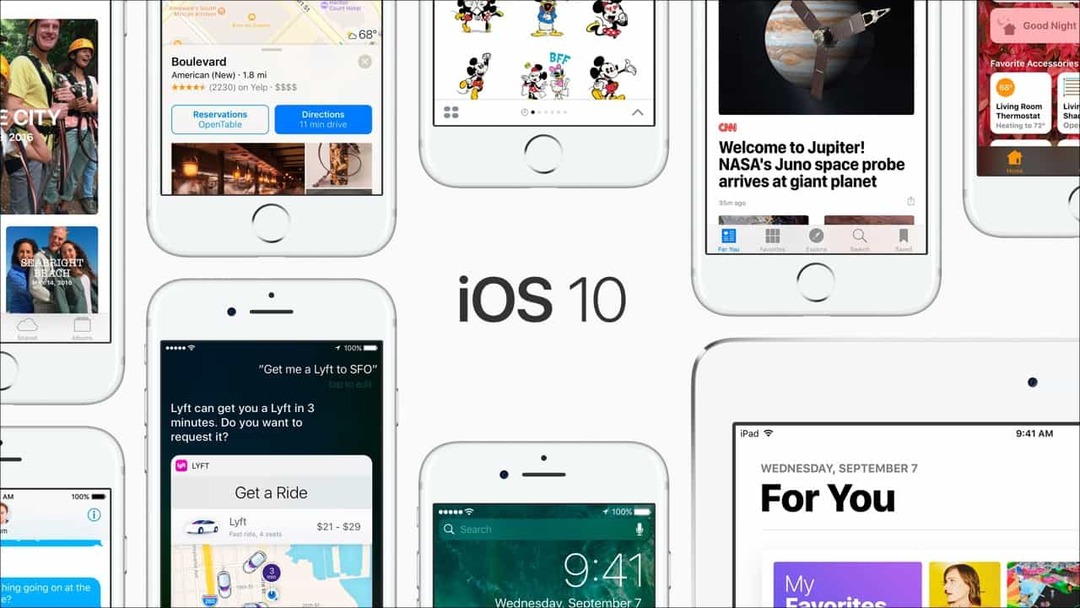 Apple lansează iOS 10.3.1