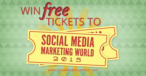 câștigați bilete pentru lumea socială a marketingului în 2014