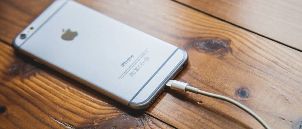 Cum să activați sau să dezactivați încărcarea optimizată a bateriei în iOS 13