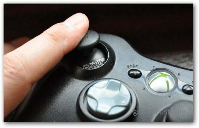 Modificați tastele analogice ale controlorului Xbox 360 Modiify
