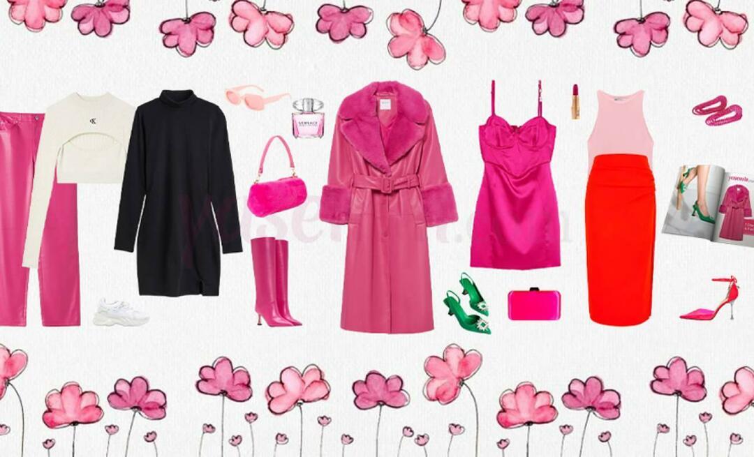 Cum să faci o combinație de haine? Cum să combinați culoarea roz?