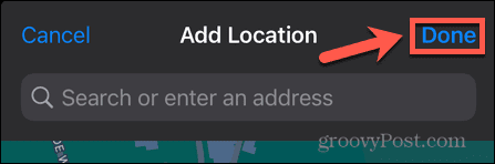 iphone adauga locatie