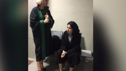 Asena Atalay a fost văzută pentru prima dată la tribunal