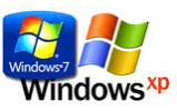 Windows Xp și Windows 7 Logos