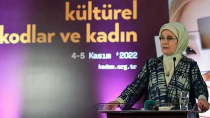 Emine Erdogan este al 5-lea președinte al KADEM. Summit-ul internațional pentru femei și justiție