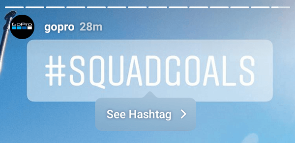 Autocolantele hashtag care se pot atinge pot fi folosite pentru a promova un hashtag de campanie de marcă.