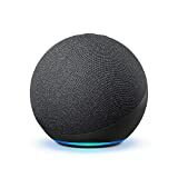 Echo complet nou (a 4-a generație) | Cu sunet premium, hub inteligent pentru acasă și Alexa | Cărbune