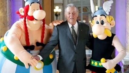 Albert Uderzo, caricaturistul eroului de desene animate Asterix, a fost găsit mort în casa sa!