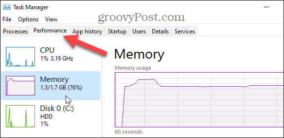 Găsiți sloturi de memorie disponibile pe Windows 11