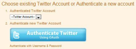Configurare Twitterfeed Pasul 3
