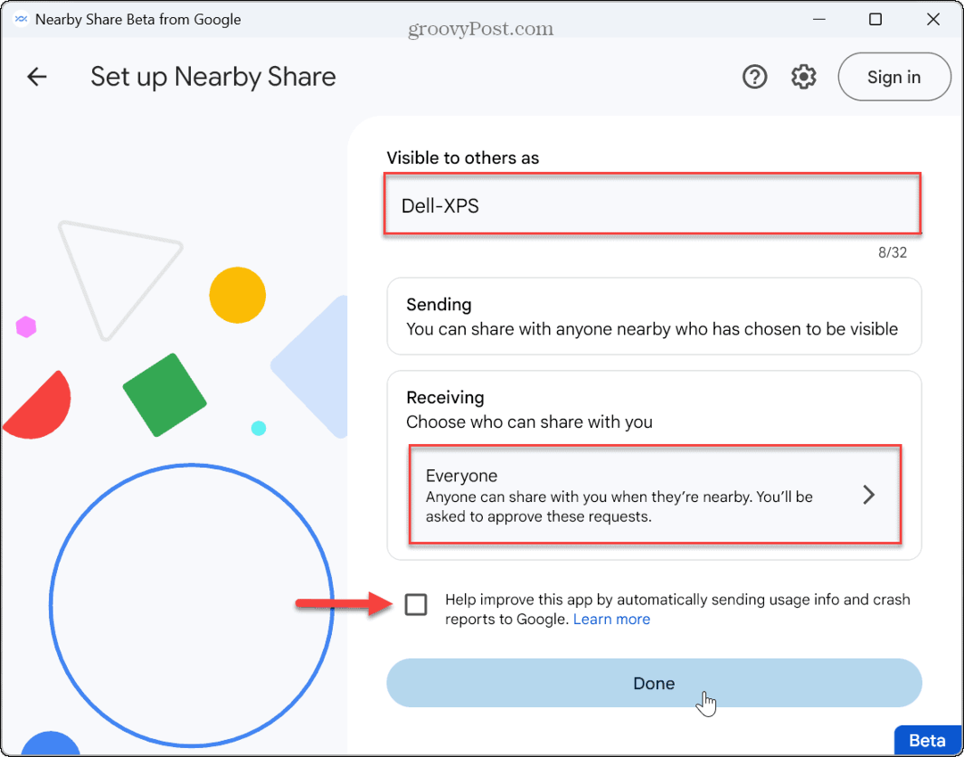 Cum să utilizați Google Nearby Share pe Windows 11